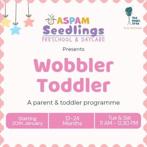 ASPAM Seedlings-Wobbler Toddler Program