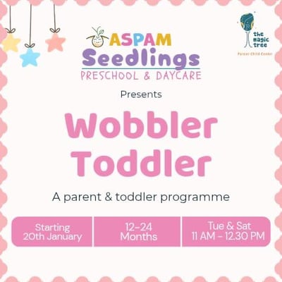 ASPAM Seedlings-Wobbler Toddler Program