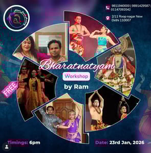 Aliens Dance and Fitness Studio-Bharatnatyam Workshop