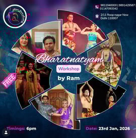 Aliens Dance and Fitness Studio-Bharatnatyam Workshop