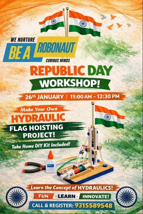 Be a Robonaut-Republic Day Workshop