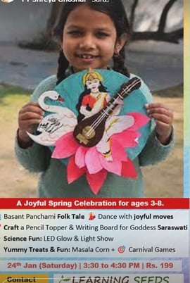 Learning Seeds-Basant Panchami Mela