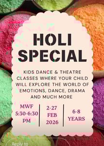 Nitco School of Music and Dance-Holi Special Dance and Theatre Classes
