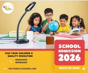 Rhythm Play School and Daycare-Admissions Open 2026