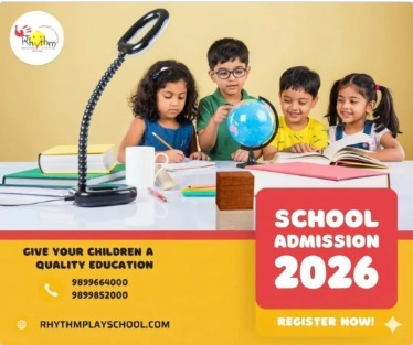 Rhythm Play School and Daycare-Admissions Open 2026