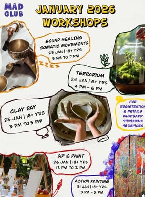 MAD CLUB-Enriching Workshops for Kids