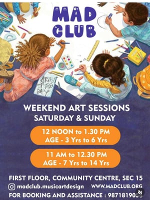 MAD CLUB-Special Weekend Art Program