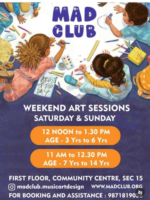MAD CLUB-Special Weekend Art Program