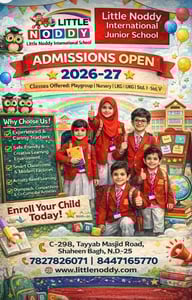 Little Noddy International Play School-Admissions Open 2026-27
