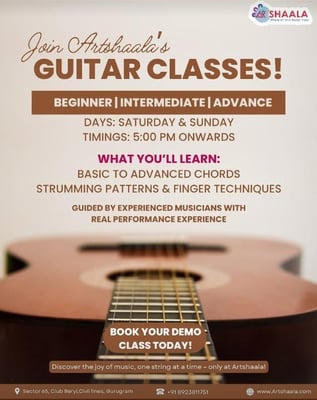 Artshaala-Guitar Classes