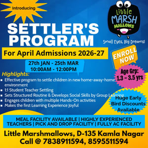Little Marsh Mallows-Settlers Program for Toddlers