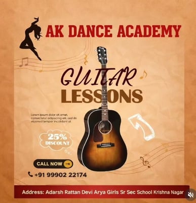 Ak dance academy-Guitar Lessons