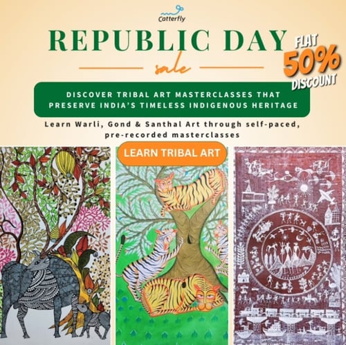 Catterfly Art and Culture-Republic Day special offer