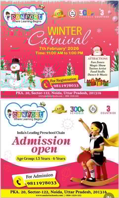 Sanfort Play School-Winter Carnival 2026