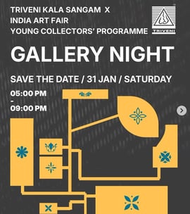 Triveni Kala Sangam-Gallery Night