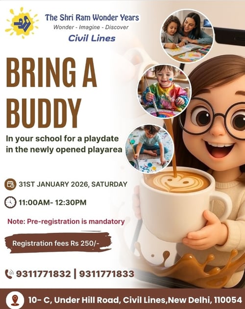 The Shri Ram Wonder Years-Fun Filled Playdate