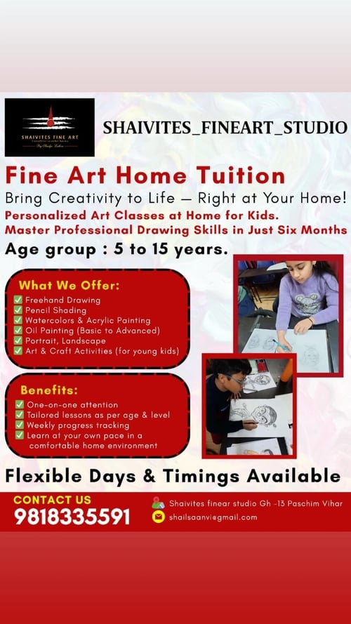 Shaivites Fineart-Fine Art Home Tuition