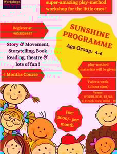Wordloon Workshops-Sunshine Programme