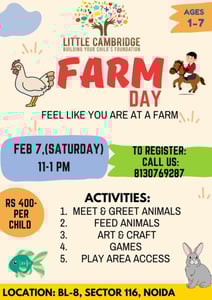 Little Cambridge-Farm Day event