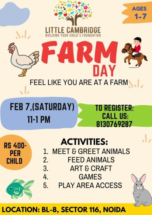 Little Cambridge-Farm Day event