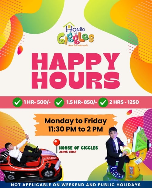 House of Giggles-Happy Hours for Kids