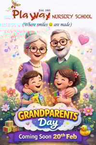 Playway Nursery School-Grandparents Day