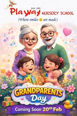 Playway Nursery School-Grandparents Day