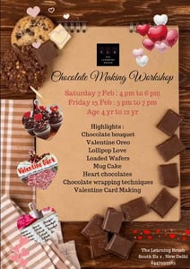 The Learning Brush-Chocolate Making Kids Workshop