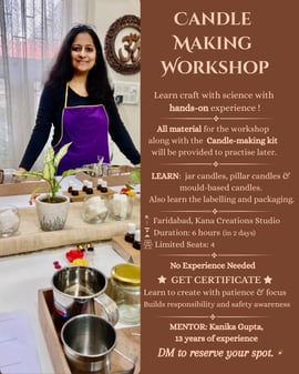Kana Creations-Candle Making Workshop