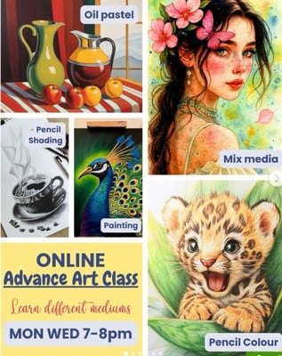 Ignited Minds-Online Advanced Art Classes