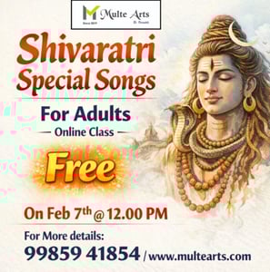 MulteArts-Shivaratri Special Online Singing Session