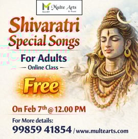 MulteArts-Shivaratri Special Online Singing Session