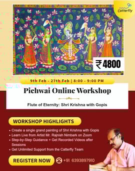 Catterfly Art and Culture-Pichwai Online Workshops