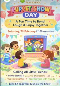 Learn Ways Play School-Puppet Show Day