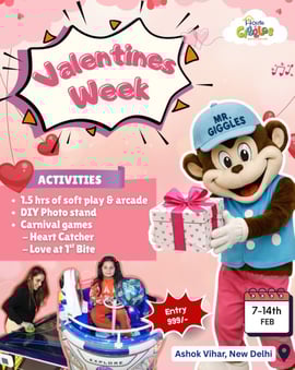 House of Giggles-Valentines Week Special Activity