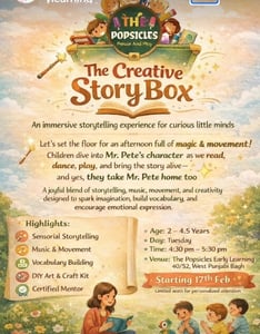 The Popsicles Early Learning Centre-The Creative Story Box Storytelling sessions