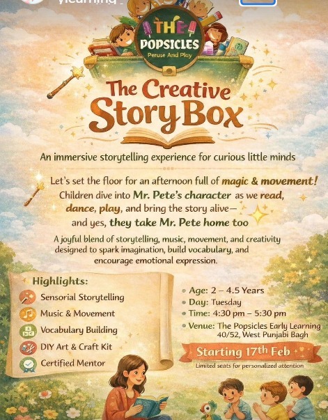 The Popsicles Early Learning Centre-The Creative Story Box Storytelling sessions