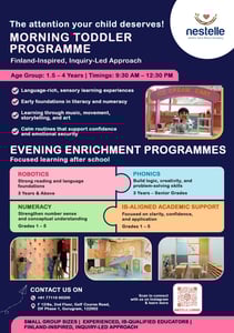 Nestelle Learning Centre-Morning Toddler Programme