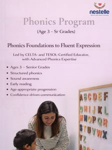 Nestelle Learning Centre-Phonics Program for Kids