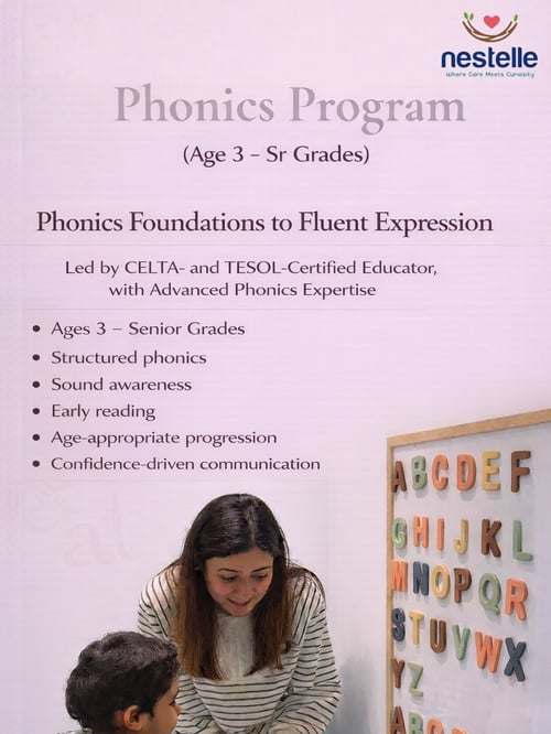 Nestelle Learning Centre-Phonics Program for Kids