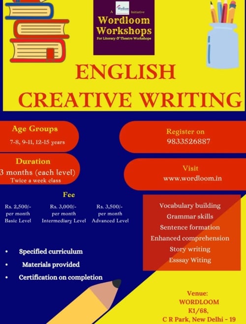 Wordloon Workshops-English Creative Writing