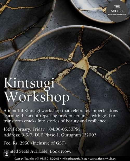 The Art Hub-Kintsugi Art Workshop