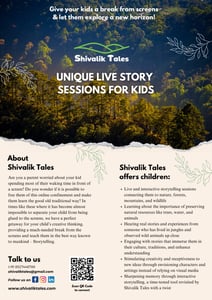 Shivalik Tales-Live Story Session For Kids with Manish Sharma