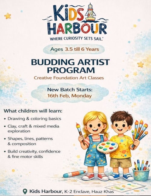 Kids Harbour-Budding Artist Program