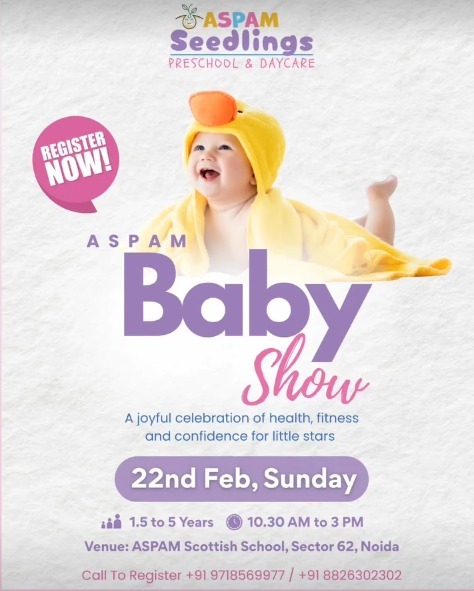 ASPAM Seedlings-Baby Show Workshop