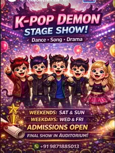 Triptotales Storytelling Centre-K-POP Demon Stage Show
