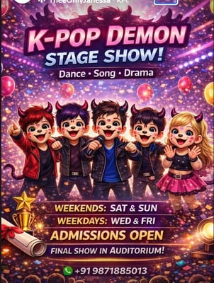 Triptotales Storytelling Centre-K-POP Demon Stage Show