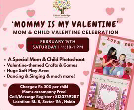 Little Cambridge-Mommy is My Valentine Workshop