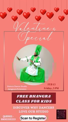 Stance Dance Studio-Bhangra class for kids