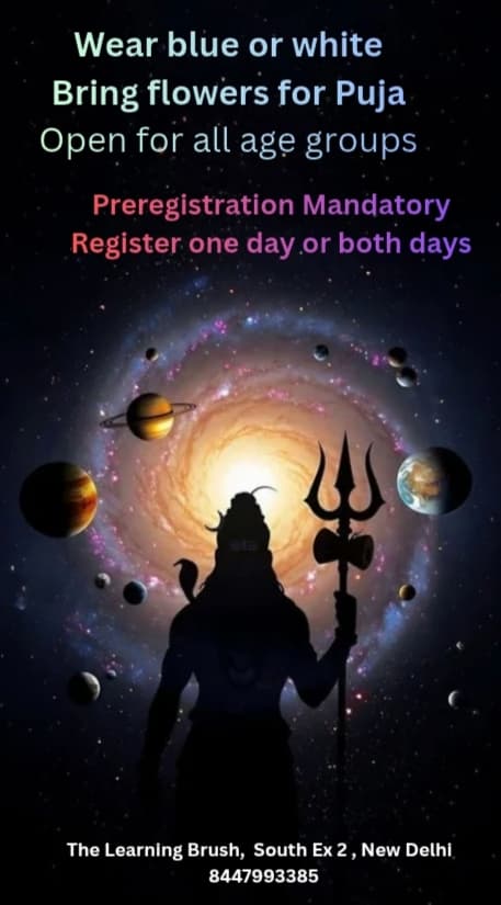 The Learning Brush-Shivratri Celebration